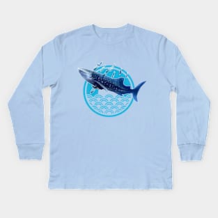 Whaleshark SCUBA Kids Long Sleeve T-Shirt